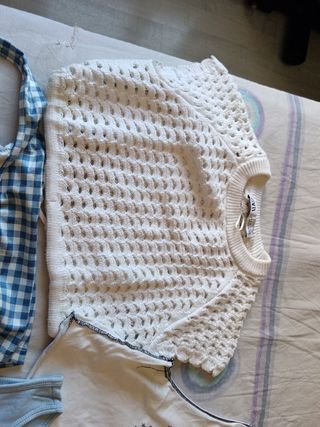 Lote 3 Tops Zara Talla XS/S