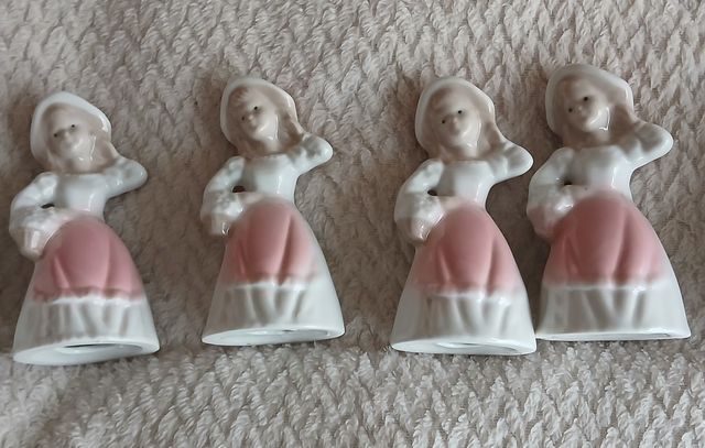 Bambole decorative in porcellana