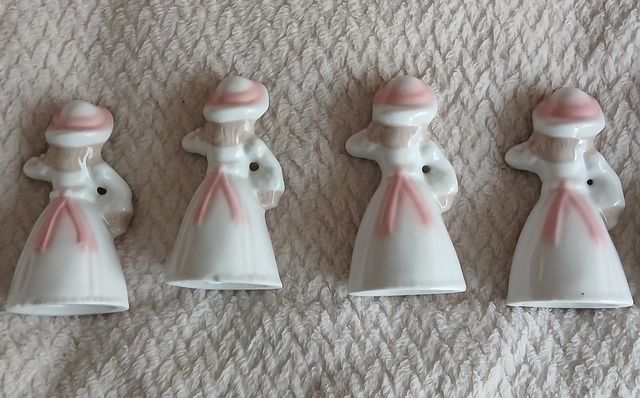 Bambole decorative in porcellana