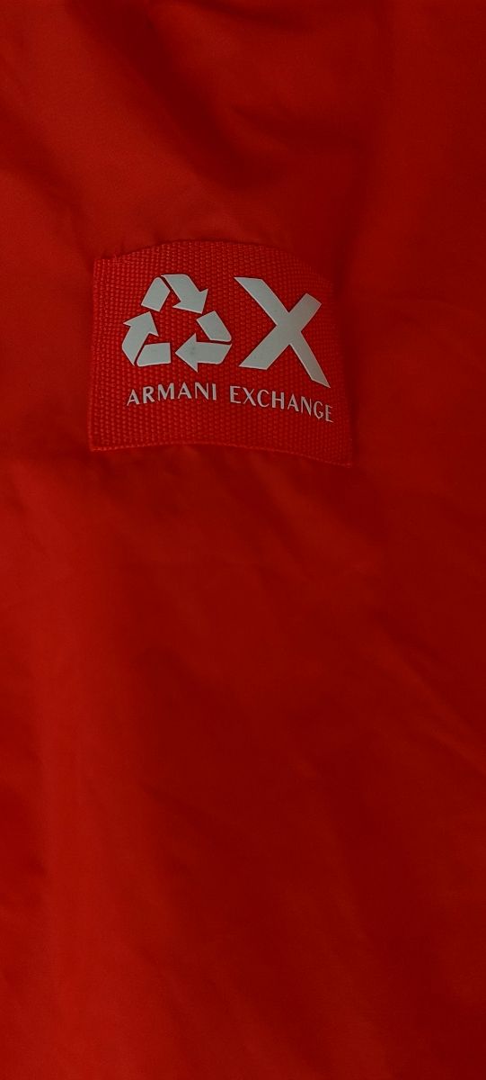 Cortavientos Armani naranja