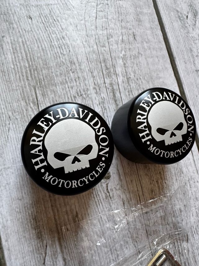 PROTECTORES TUERCA HARLEY DAVIDSON MOTO LOGO