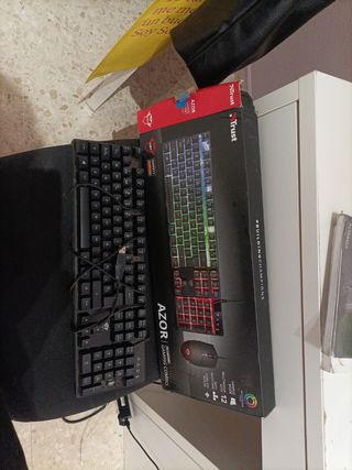 Teclado y Ratón Gaming Trust Azor. 