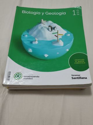 Libro Biología y Geología 1o ESO Santillana 