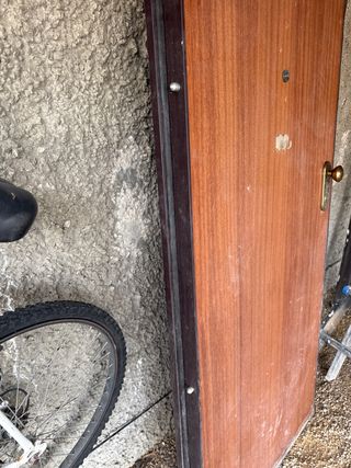 Puerta blindada interior madera medidas 2,03x83