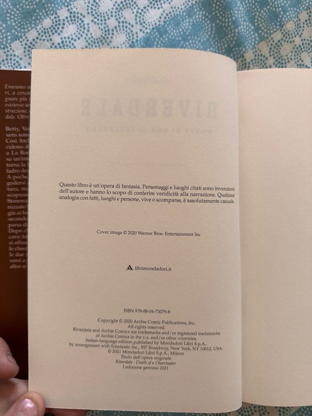 Morte di una cheerleader. Riverdale