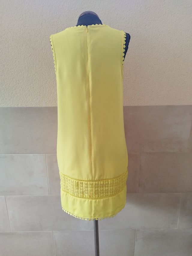 Vestido amarillo Oasis T. M.