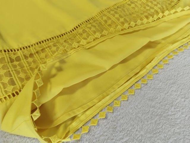 Vestido amarillo Oasis T. M.