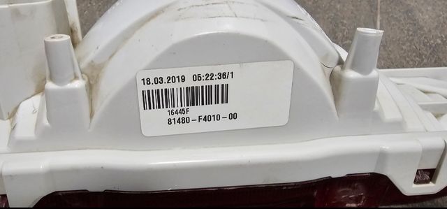 Antiniebla Trasero Toyota CHR