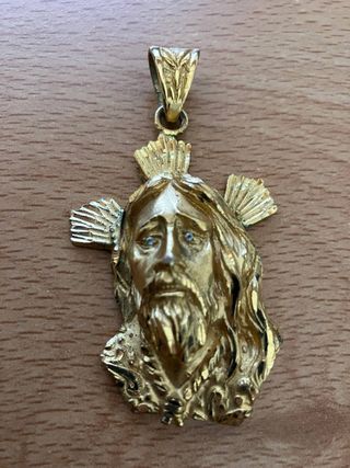 Cadena chapada oro 24k con colgante Jesús