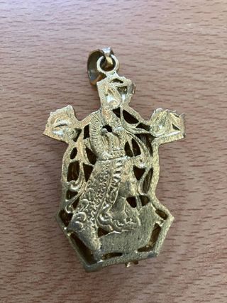 Cadena chapada oro 24k con colgante Jesús