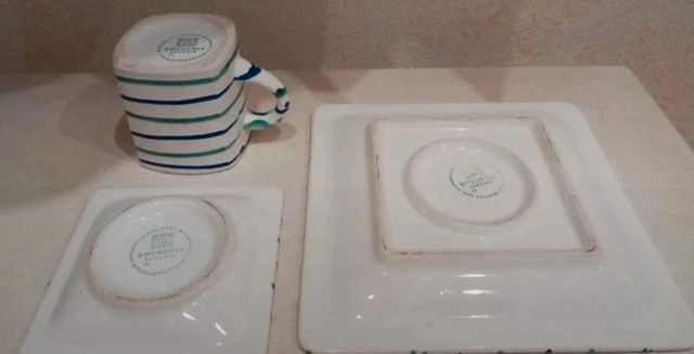 Tazza e piattino Gmundner Keramik
