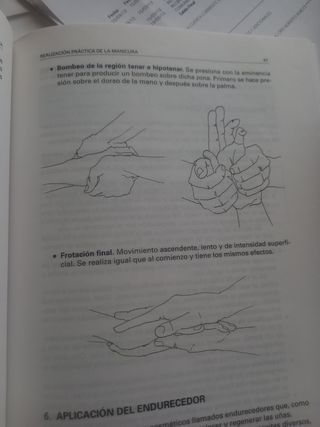 MANICURA y PEDICURA  ESTETICA de MANOS y PIES GRAD