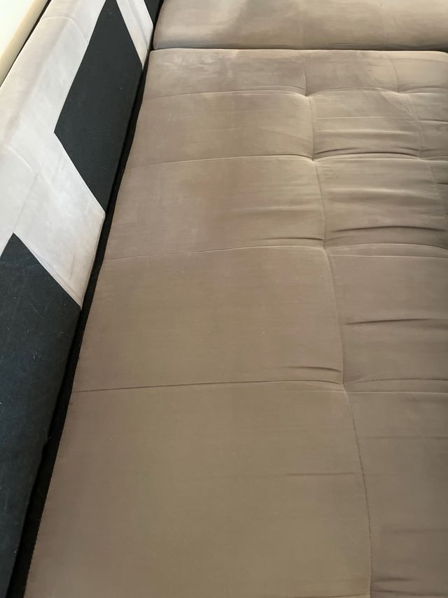 Sofá Cama Chaise Longue Gris