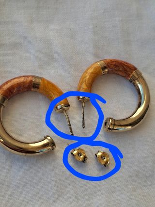 Orecchini Argento 925 e smalto 
