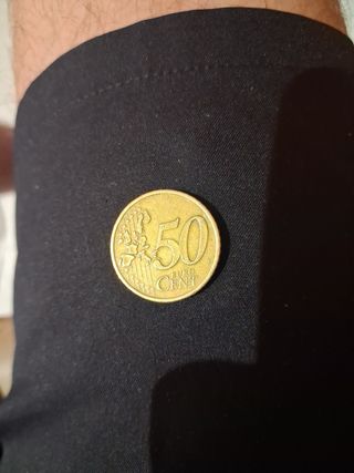 Moneda 50 céntimos Grecia 2002