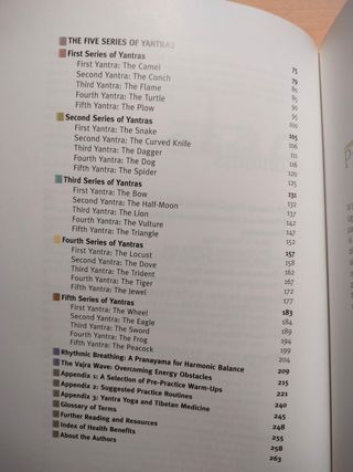 Libro de Yoga en inglés.