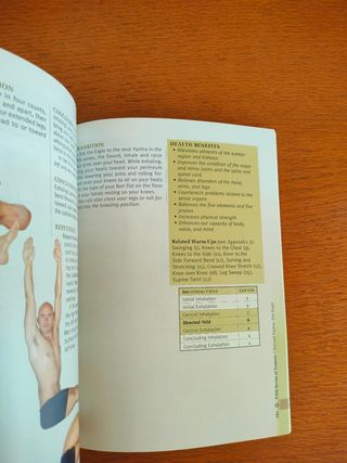 Libro de Yoga en inglés.