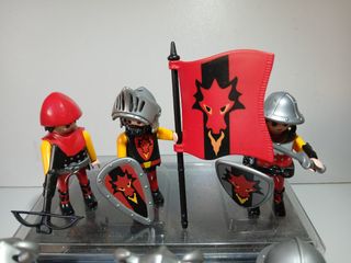 Playmobil Guerrero Dragón Rojo