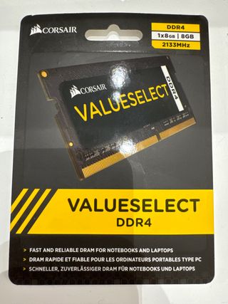 Corsair ValueSelect DDR4 8GB 2133MHz para portátil