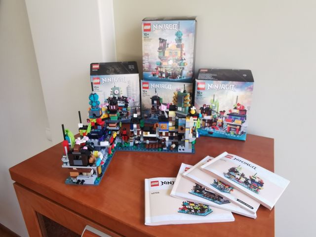 Lego - 40703 40704 40705 40706 - micro city