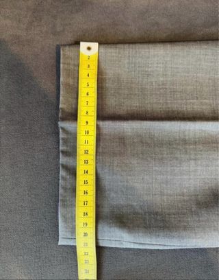 Traje Emidio Tucci Lana Gris Corte Clásico