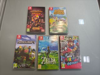 Pack 5 Juegos Nintendo Switch (juntos o separados)