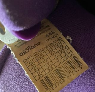 Patines Oxelo Morados y Grises