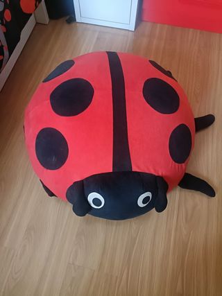 Puff Mariquita Infantil Ikea