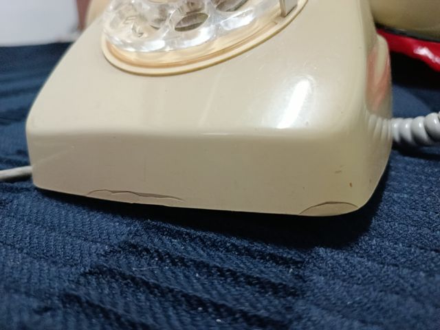 Teléfono Vintage  Beige  (bicolor)

