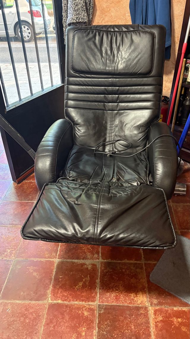 Sillón de Masajes de Piel