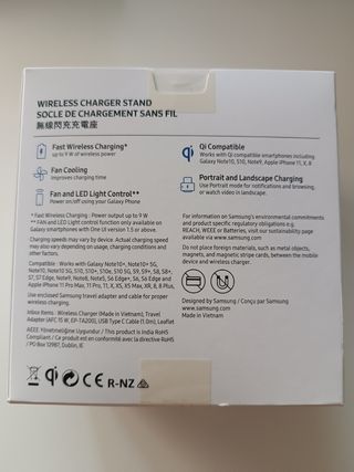 Cargador Inalámbrico Samsung Wireless