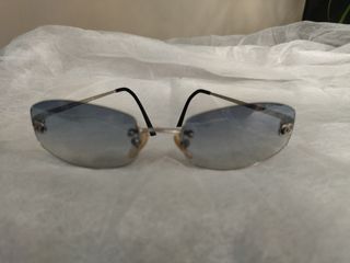 Occhiali da sole Chanel metallizzati 