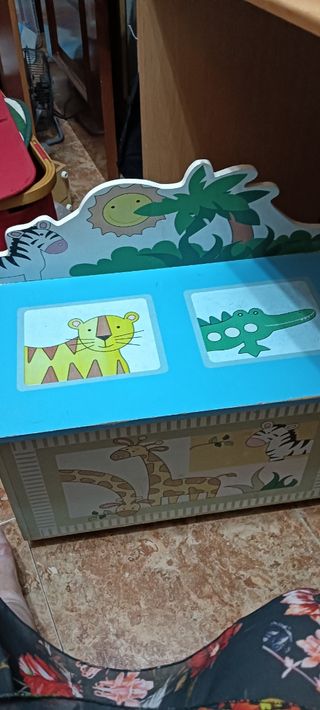 Baúl infantil para juguetes