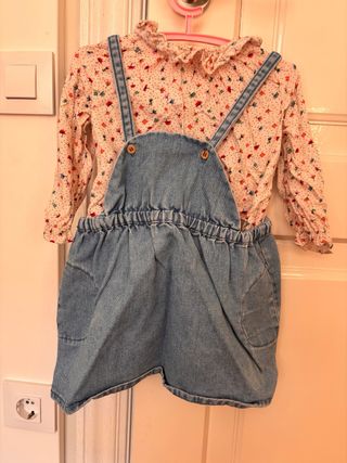 Conjunto Zara 12-18 meses