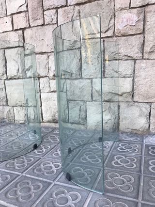 Trípodes de vidrio para mesa o escritorio