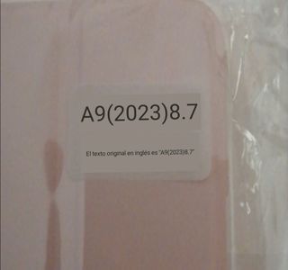 Funda para tablet Samsung A9 8.7