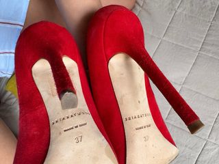 Zapatos Brian Atwood Rojos Talla 37