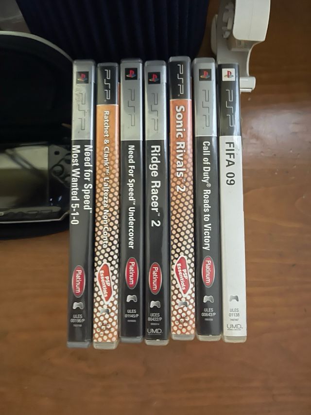 Sony PSP Nera con giochi