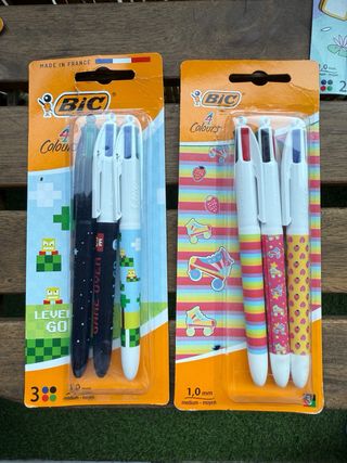 Bolígrafos Bic 4 Colores