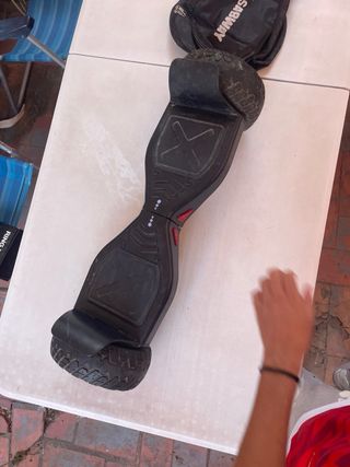 Hoverboard Negro Subway con Altavoz y Funda