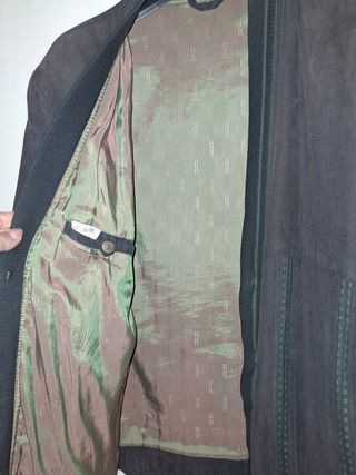 Chaqueta Hombre Talla 52 Negra