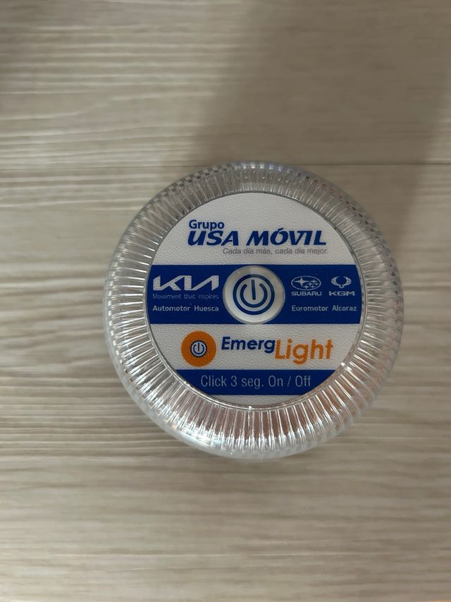 Luz de emergencia para coche