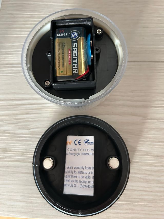 Luz de emergencia para coche