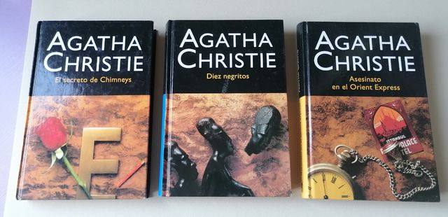 3 libros Agatha Christie