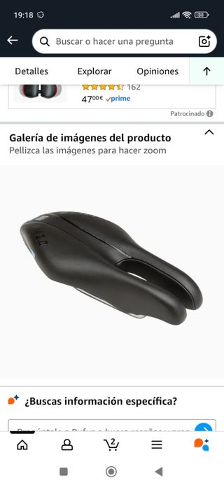 Sillín ISM PM 2.0 Negro