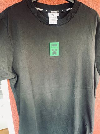 Camiseta Puma Minecraft Negra