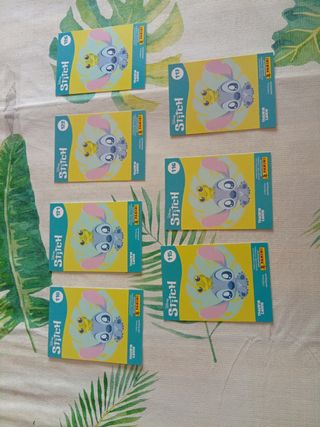 Cartas coleccionables Stitch Panini (115-126)