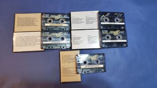  Cintas Cassette Variadas 