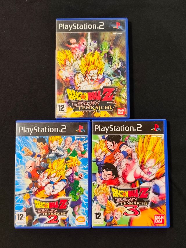 Lote Dragon Ball Z Budokai Tenkaichi. Ps2