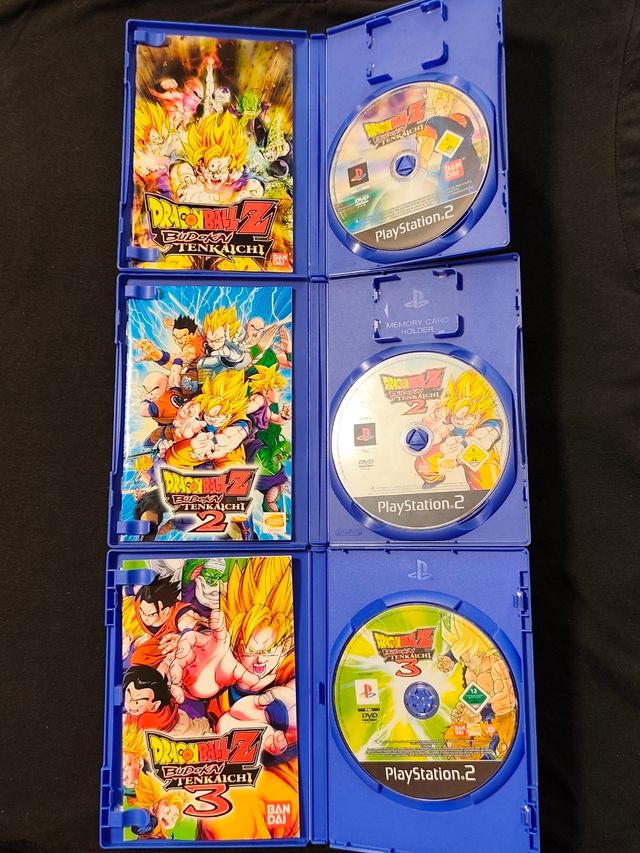 Lote Dragon Ball Z Budokai Tenkaichi. Ps2